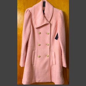 Soft Pink Worthington Pea Coat